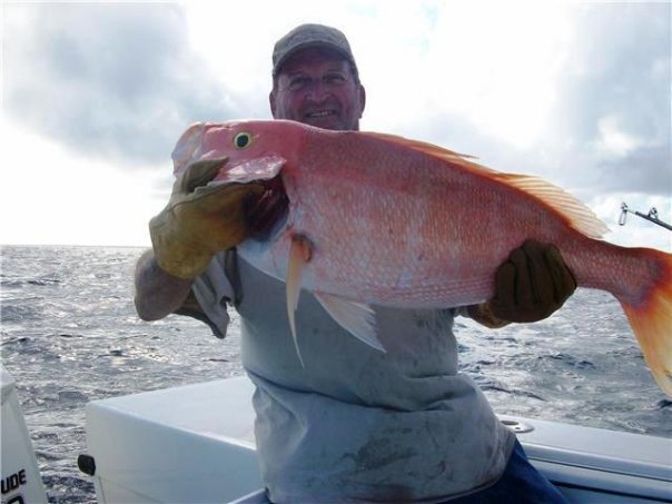 bootle bay fishing lodge deep sea fishing big red fish