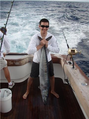 bootle bay fishing lodge fishing trip on a boat